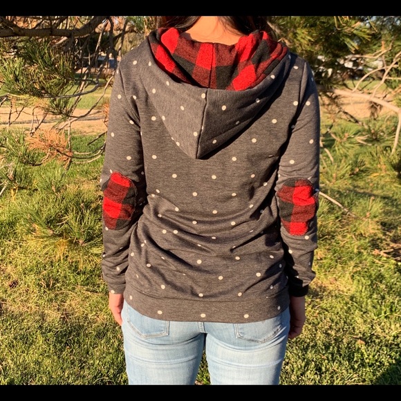 Polka Dot Sweatshirt - Picture 3 of 3